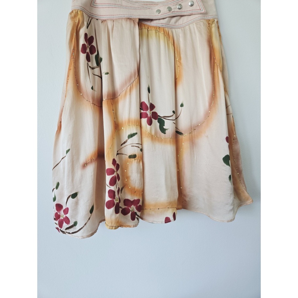 CUSTO BARCELONA 1997 Vintage Skirt Size 34 Euro Y2k Festival Boho Cottagecore
